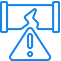 Leak detection and repair service icon